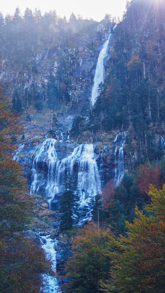 cascade ars stage photo ariege